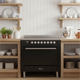 ILVE 36"Professional Plus Freestanding Induction Range UPI366QMP — UPI366QMPBK