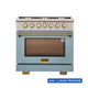 KUCHT 36" Natural Gas Range, KFX3600X-60AG