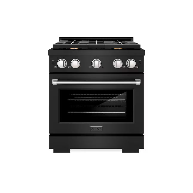 ZLINE 30" Dual Fuel Range SDRBL-30-KST