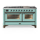 ILVE Majestic III 60" Dual Fuel Range UM60FNR3MM