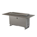 Elevato Smart Bar Table, Sandstone Black, fridge, freezer, Bluetooth control - Front View