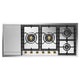 ILVE Nostalgie II 48" Built-In Gas Cooktop UHCPT125FNSSG
