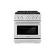 ZLINE 30" Paramount Gas Range DuoPro™ Cooktop, Convection Gas Oven PSGRS-30