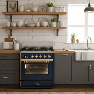 ILVE Majestic III 30" Dual Fuel Range UM30NR3 — UM30NR3AW