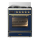 ILVE Majestic III 30" Dual Fuel Range UM30NR3