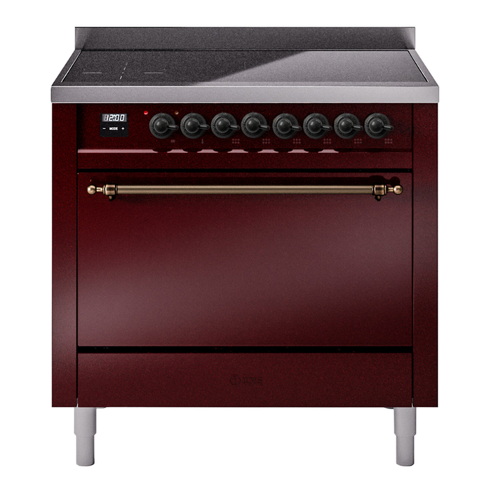 ILVE 36"Nostalgie II Freestanding Induction Range UPI366QNMP — UPI366QNMPAWB