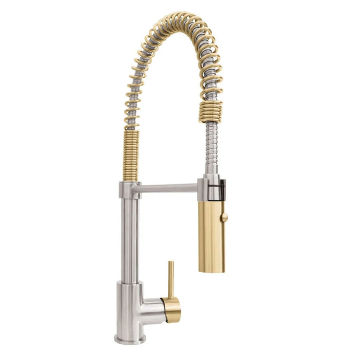 ZLINE Autograph Edition Sierra Pull Down Spring Single Handle Kitchen Faucet, SRA-KF-Z