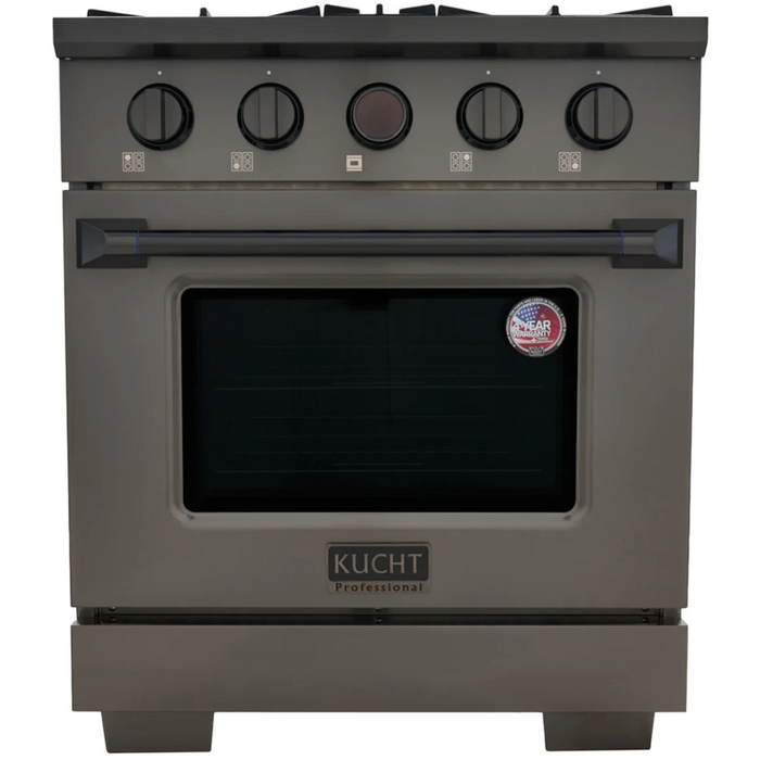 Kucht 30" Freestanding Dual Fuel Range KXD30-TT