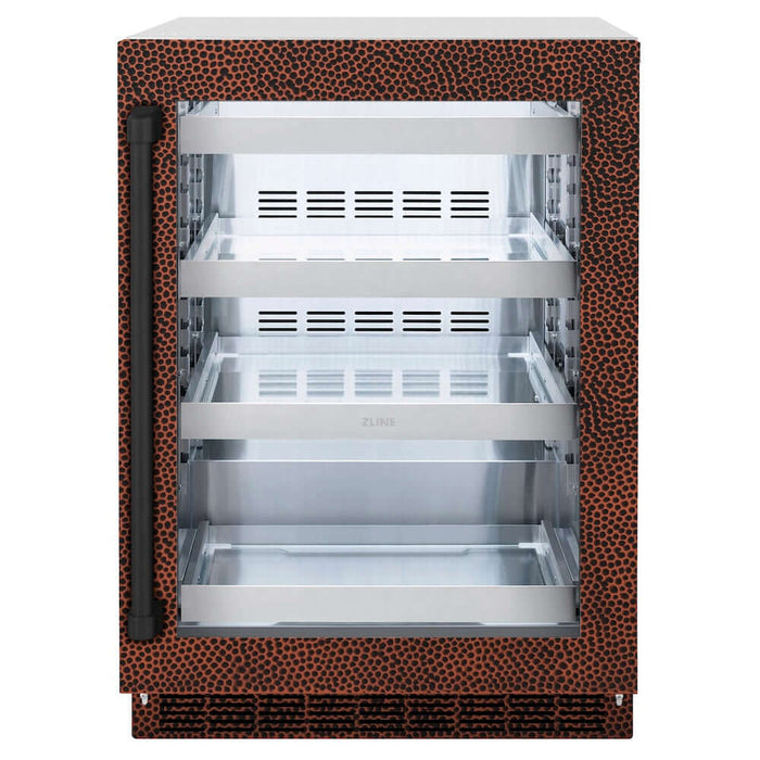 ZLINE 24" Touchstone 151 Can Beverage Fridge RBSO-HH-24