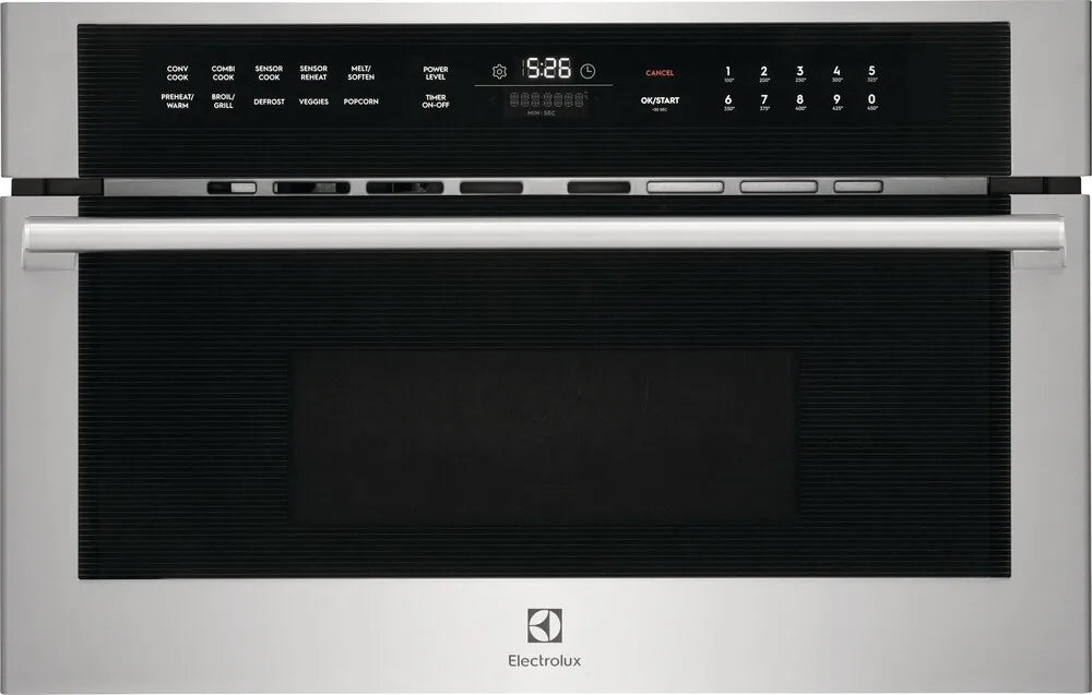 Electrolux 30" Built-In Microwave Oven with Drop-Down Door, Stainless Steel EMBD3010AS