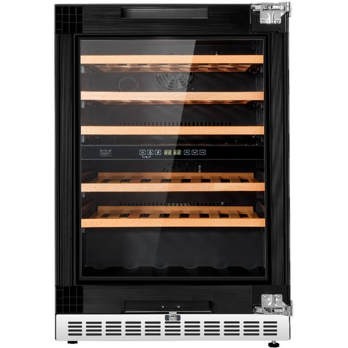 Kucht 24" Freestanding/Built-In Under Counter Dual Zone Wine Cooler K24UPR