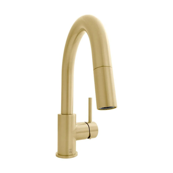 ZLINE Dante Kitchen Faucet In Champagne Bronze, DNT-KF-CB