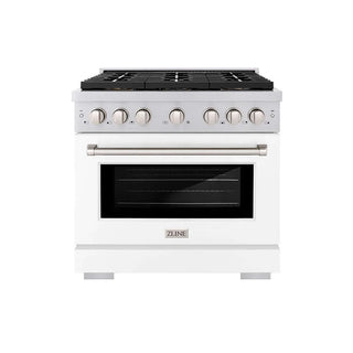 ZLINE 36" Paramount Gas Range DuoPro™ Cooktop, Convection Gas Oven PSGR-WM-36