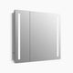 KOHLER Verdera 34" two-door lighted medicine cabinet K-99009-TLC-NA