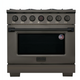 Kucht 36" Freestanding Dual Fuel Range KXD36-TT