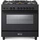 Verona 36" Freestanding Dual Fuel Range VMFSGE365EE