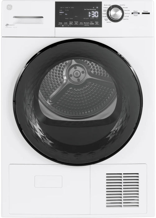 GE 24" Electric Dryer, White GFT14ESSMWW