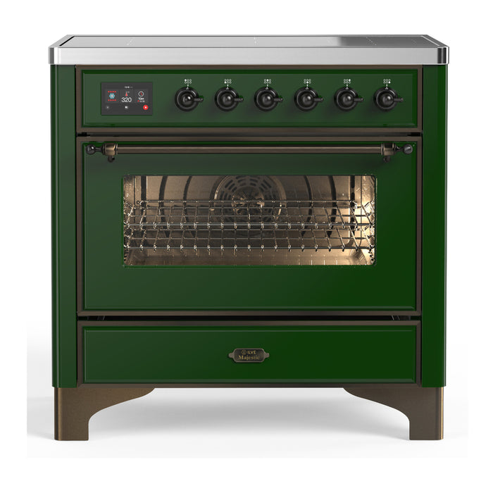 ILVE 36"Majestic III Induction Range, UMIB36NR3 — UMIB36NR3AWB