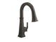 KOHLER Riff Pull-down kitchen sink faucet, three-function sprayhead K-23830