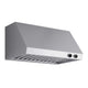 Forno 36'' 600 CFM Wall Mount Range Hood, Stainless Steel — FRHWM5009-36