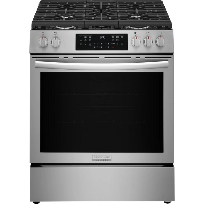 Frigidaire 30" Freestanding Gas Range GCFG3059BF