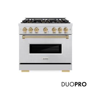 ZLINE Classic 36" Gas Range PCGRZ-36-CB
