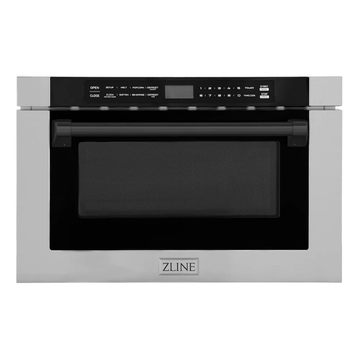 ZLINE 24" Microwave Drawer, Stainless Steel, Bronze MWDZ-1-H-MB