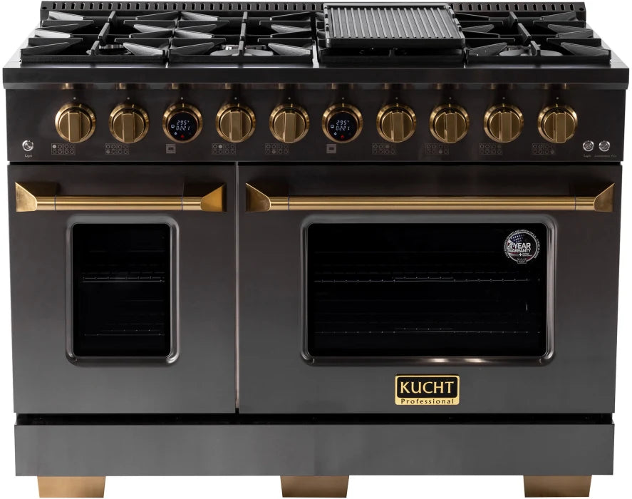 Kucht 48" Freestanding Dual Fuel Range KXD48