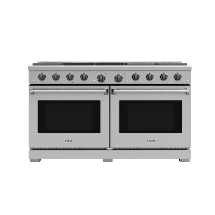 Thor Kitchen 60"Professional Liquid Propane Range, LRG60ELP