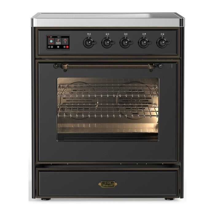 ILVE Majestic III 30"Induction Range UMIB30NR3 — UMIB30NR3AWB