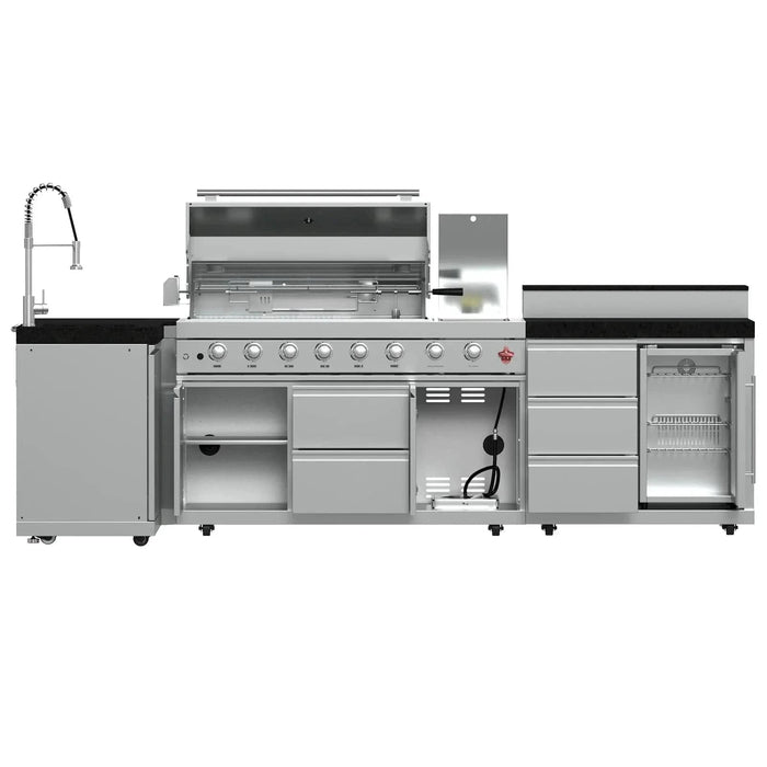 Forno Bulnes Outdoor Kitchen FODKT2520WHT