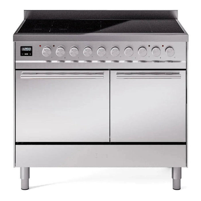 ILVE 40"Professional Plus Induction Range, Stainless Steel UPDI406QMPSS