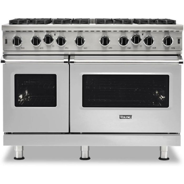 Viking® 5 Series 48" Stainless Steel Pro Style Range VGIC54828BSSLP