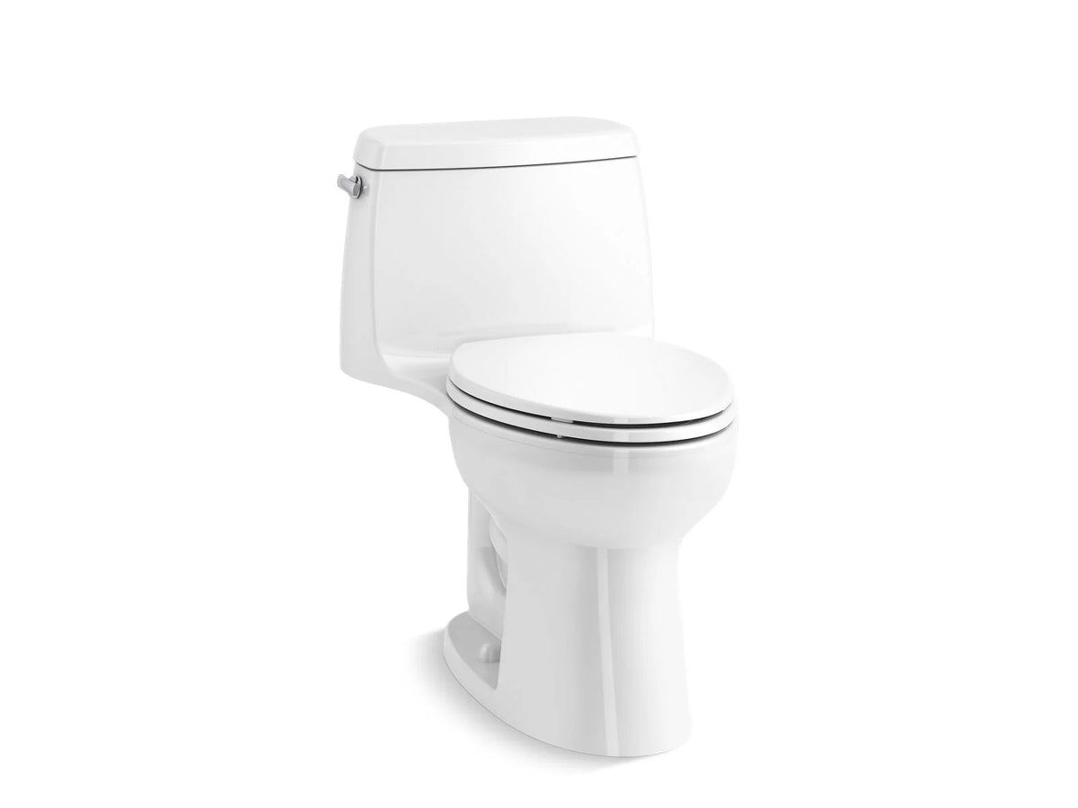 KOHLER Santa Rosa ContinuousClean ST one-piece compact elongated toile ...