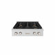 ZLINE 30" Paramount Gas Rangetop DuraSnow® Stainless Steel Brass Burners SRTS-BR-30