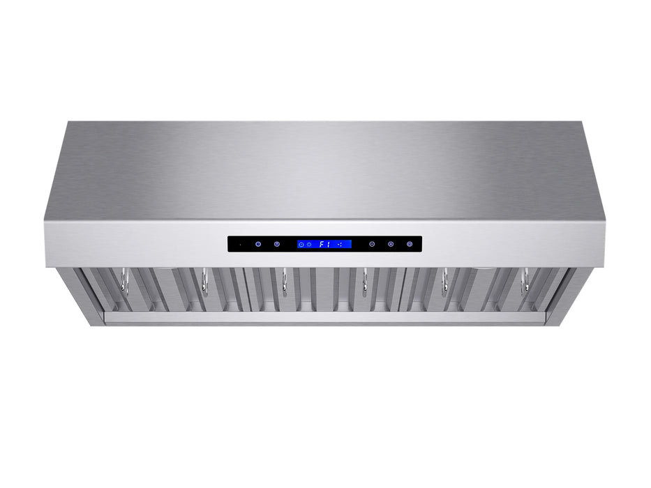 Forno 36'' 500 CFM Wall Mount Range Hood Stainless Steel, FRHWM5030-36