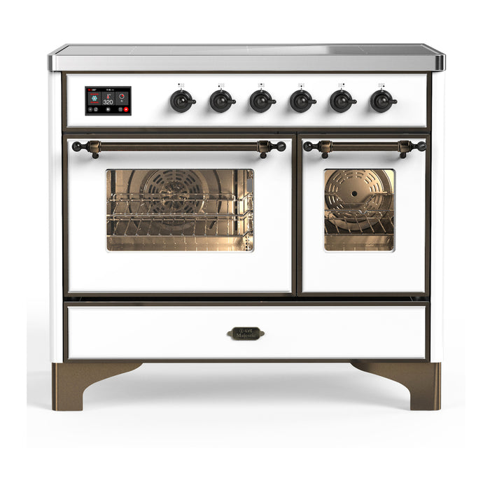ILVE 40"Majestic III Induction Range, UMDIB40NR3 — UMDIB40NR3AWB