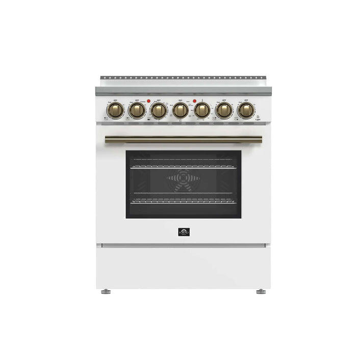 FORNO Paolo 30" Electric Range FFSEL6011-30WHT