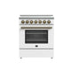 Forno Paolo 30" Electric Range — FFSEL6011-30WHT