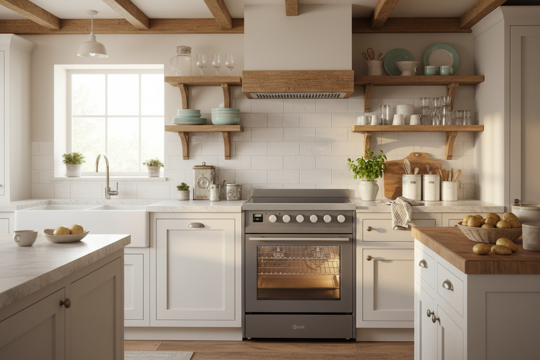 ILVE 30"Professional Plus Induction Range, Matte Graphite UPI304WMPMG