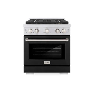 ZLINE 30" Paramount Gas Range DuoPro™ Cooktop, Convection Gas Oven PSGRS-BLM-30