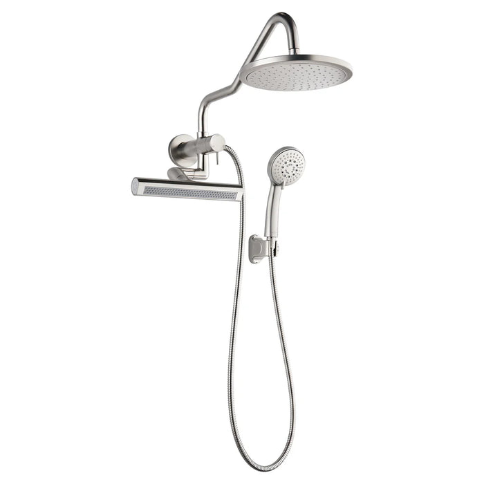 Forno Acqua AcquaFALL Mini Shower Head, Overhead Rainfall Shower SMW1BN-C8