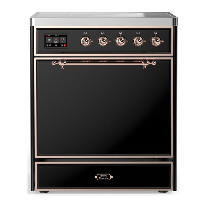 ILVE 30"Majestic III Induction Range, UMIB30QNR3 — UMIB30QNR3AWB