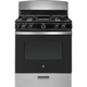 GE 30" Freestanding Gas Range, JGBS30RETSS