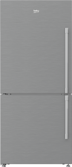BEKO 30" Freezer Bottom Refrigerator with Auto Ice Maker, BFBF3018SSIML