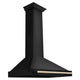 ZLINE Convertible Black Stainless Steel Wall Mount Range Hood BSKB4Z-36-G