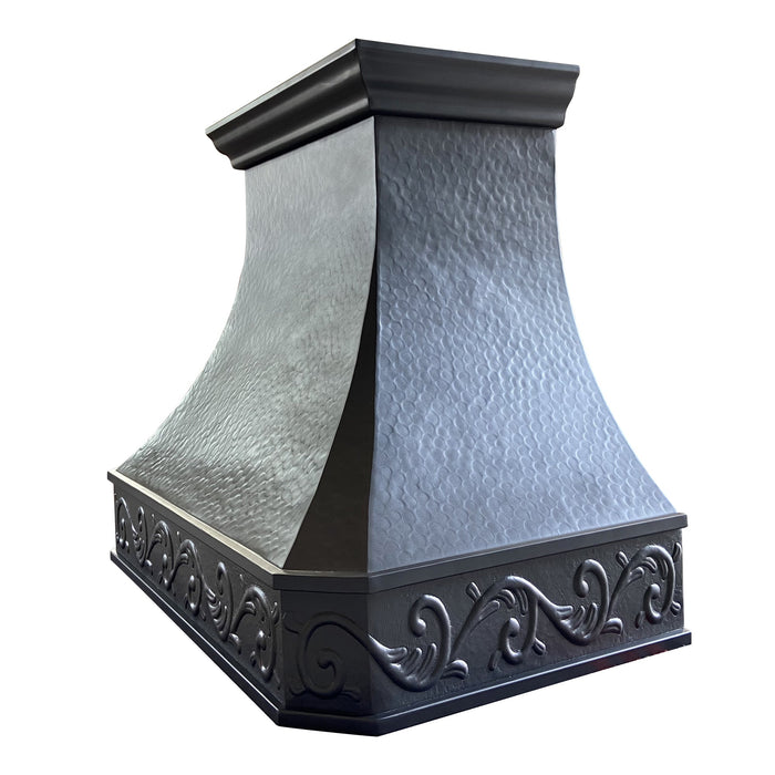 Akicon Custom Copper Range Hood Handmade with Custom Size and Finish — AKH713C-C