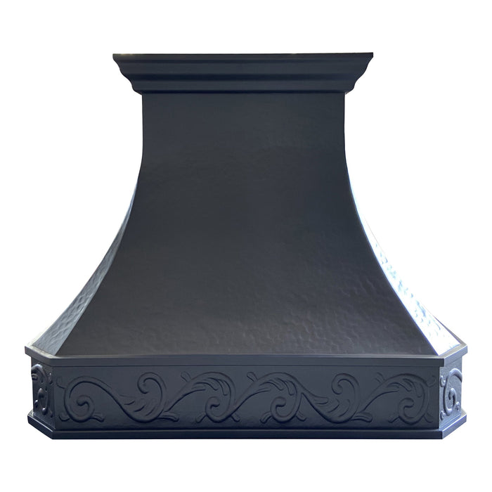 Akicon Custom Copper Range Hood Handmade with Custom Size and Finish — AKH713C-C