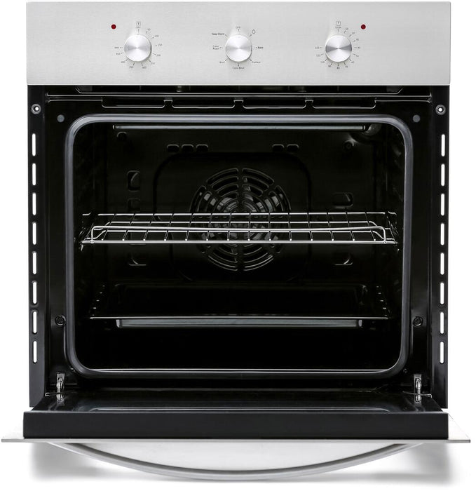Empava 24 in. Electric Single Wall Oven in Stainless Steel, EMP-V24WOB14 - Farmhouse Kitchen and Bath