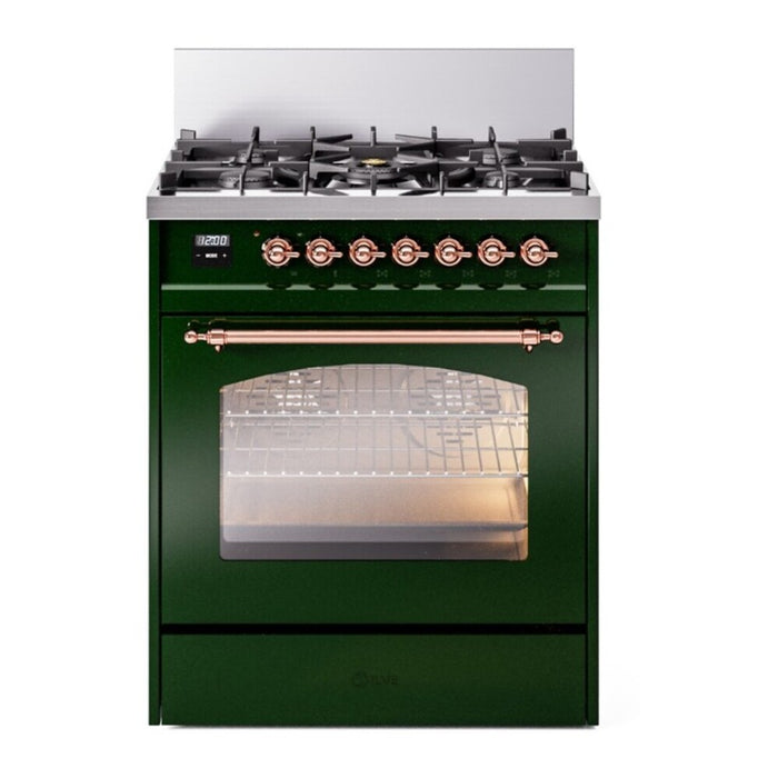 ILVE Nostalgie II 30" Dual Fuel Range, UP30NMP